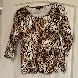 NWT Jones New York Signature Top Size Medium